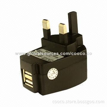 Custom Made Mini Mobile Phone Charger with 100 to 240V AC/50 to 60Hz